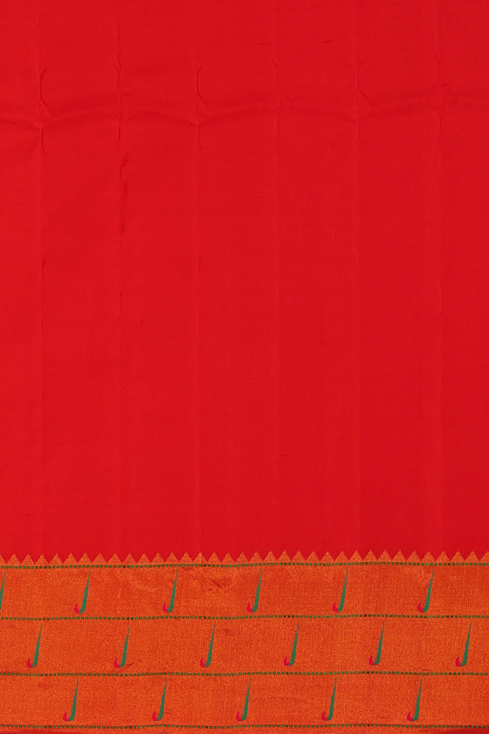 Image of Royal Blue Gadwal Paithani Silk Saree