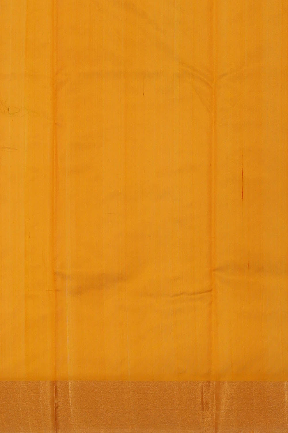 Image of Orange Chanderi Silk Cotton Saree