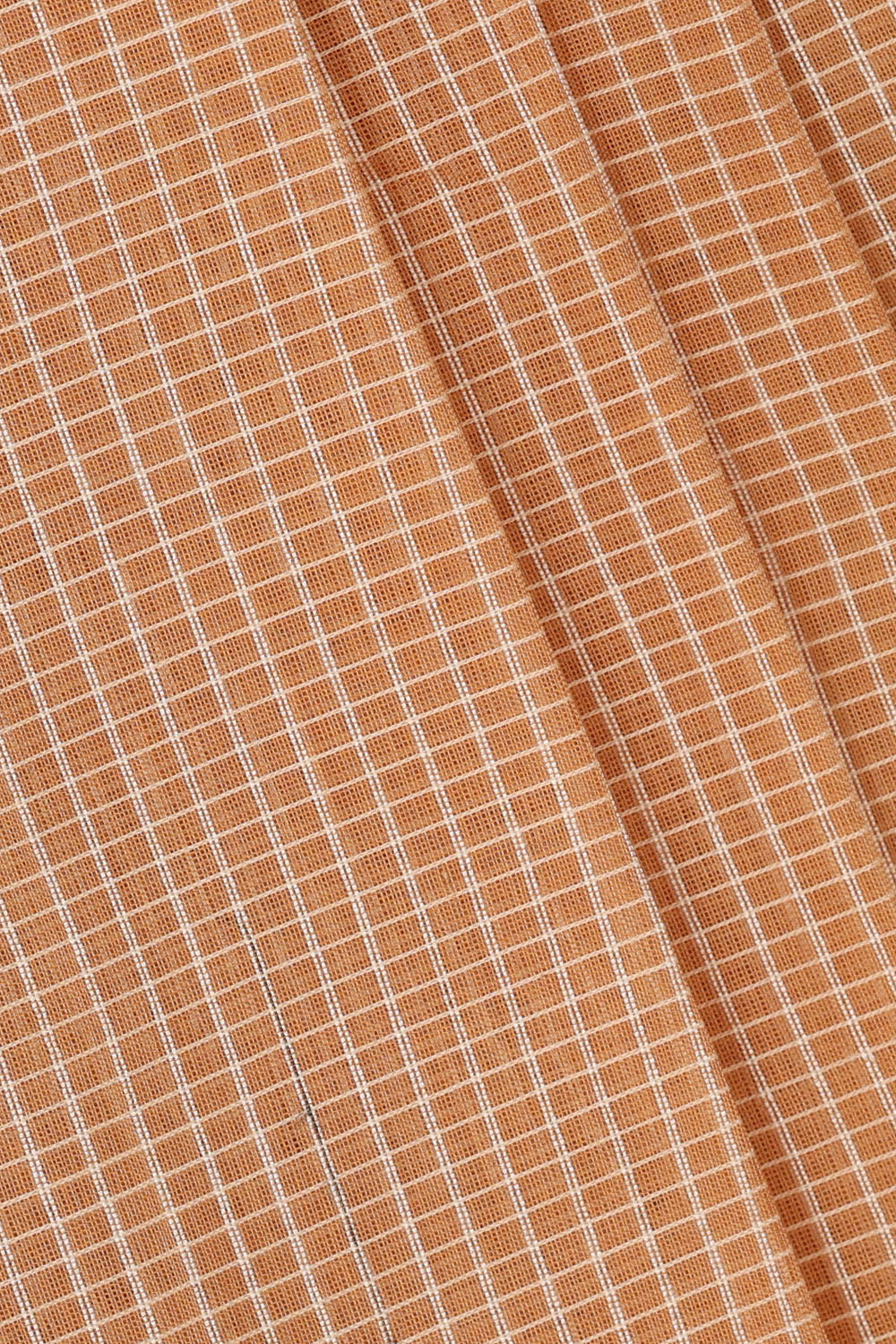 Image of Cream Cotton Gadwal Saree