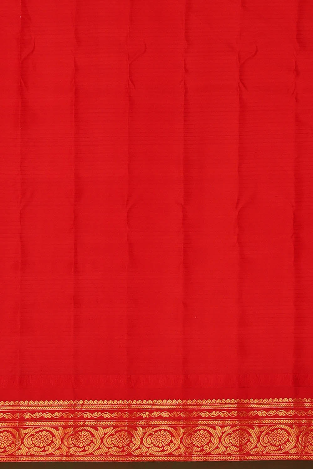 Image of Maroon Gadwal Silk Kattam Saree