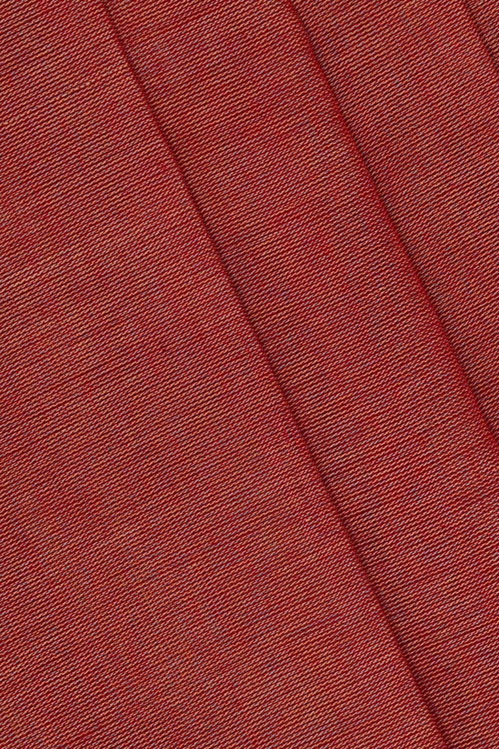 Image of Rust-Orange Cotton Gadwal Saree