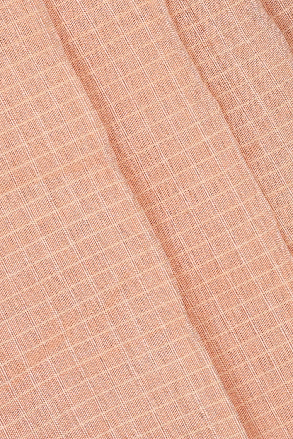 Image of Off-White Gadwal Cotton Kattam Saree