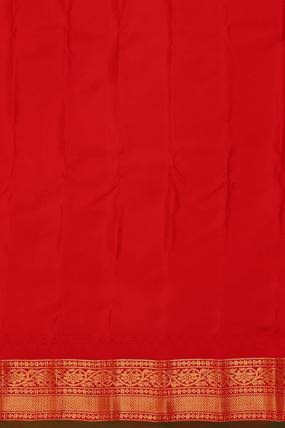Image of Cream Gadwal Silk Saree