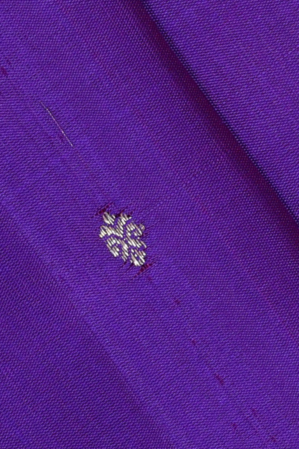 Image of Purple Gadwal Silk Saree