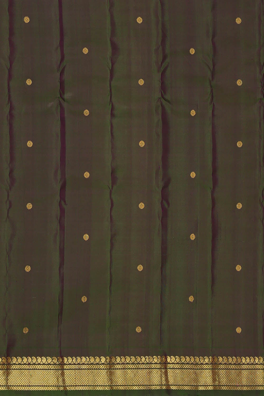 Image of Purple Gadwal Silk Saree