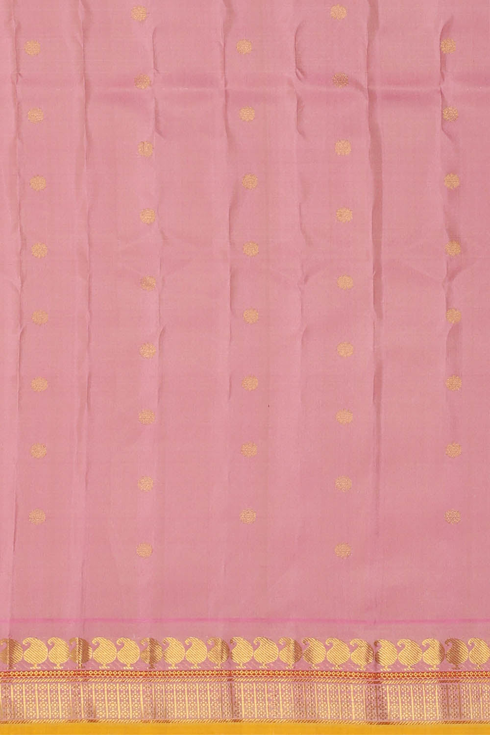 Image of Magenta-purple Gadwal Silk Saree