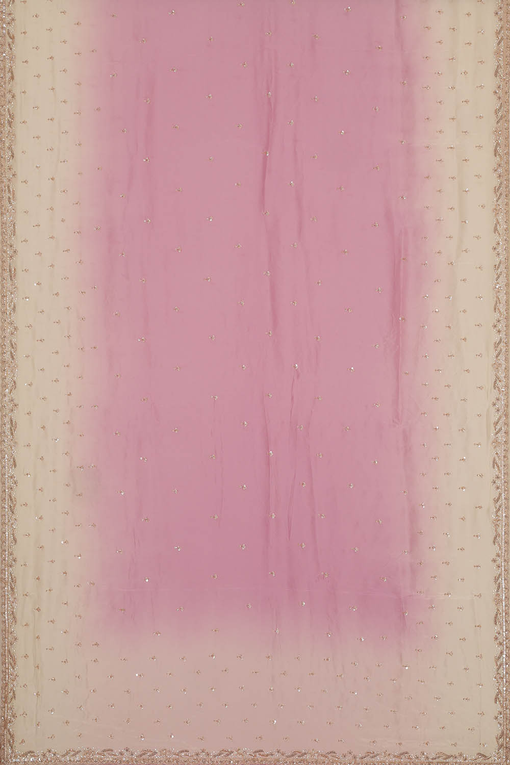 Image of Lavender Embroidery Silk Saree