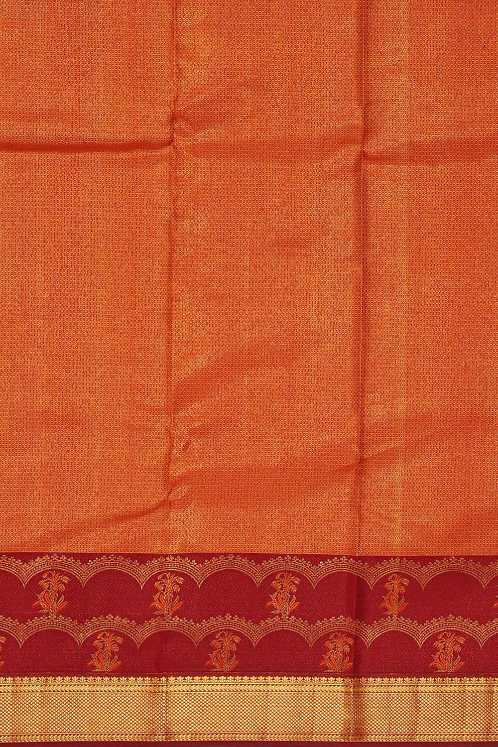 Image of Maroon Arani Silk Saree