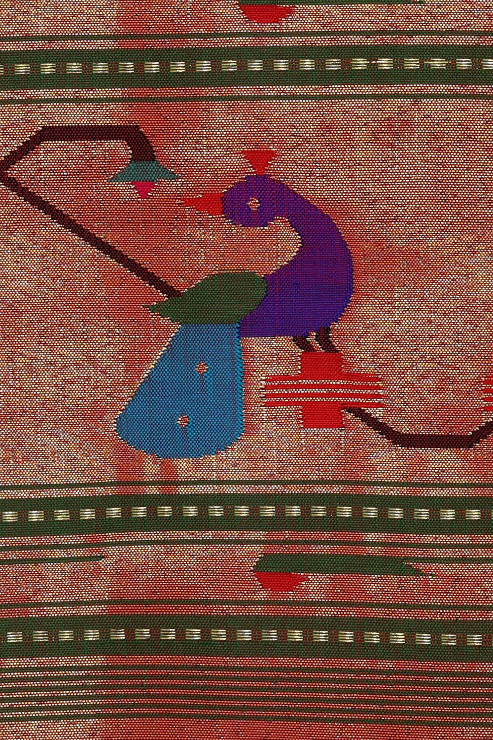 Image of Green Paithani Silk Saree