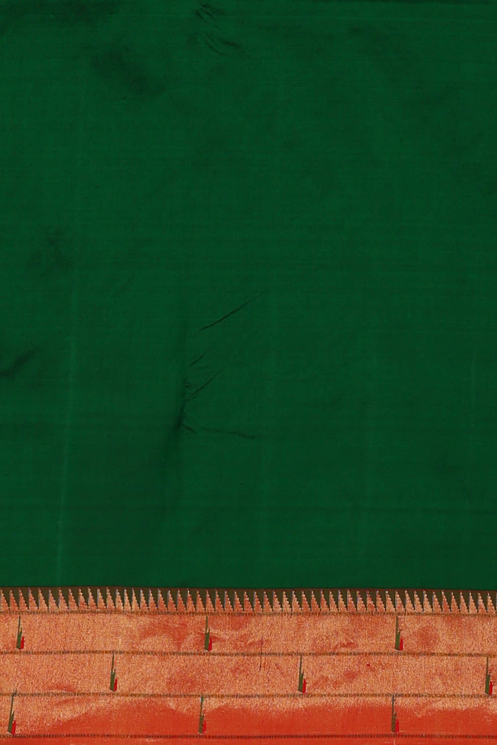Image of Green Paithani Silk Saree