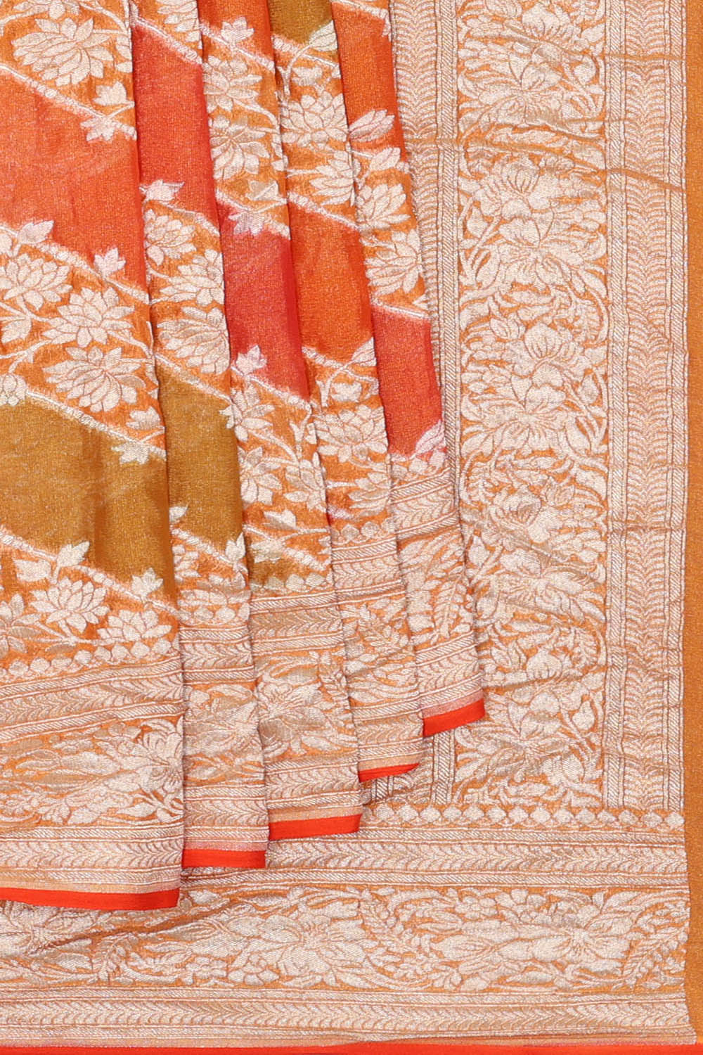 Image of A Gorgeous Banarasi Georgette Saree