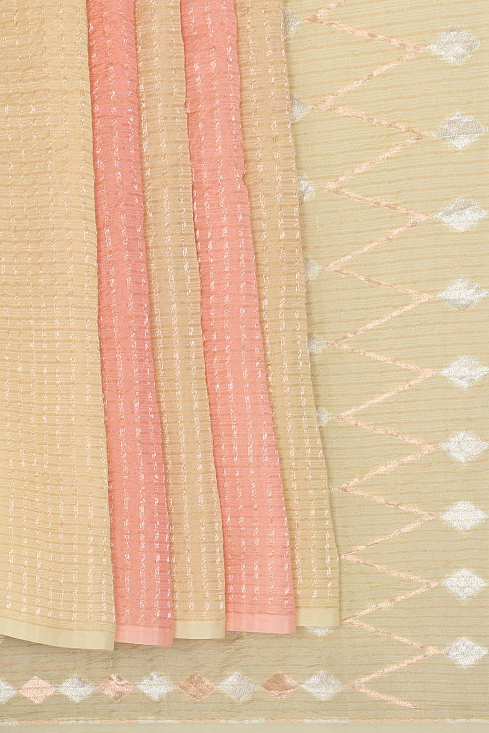 Image of Multi-Colour Silk Saree