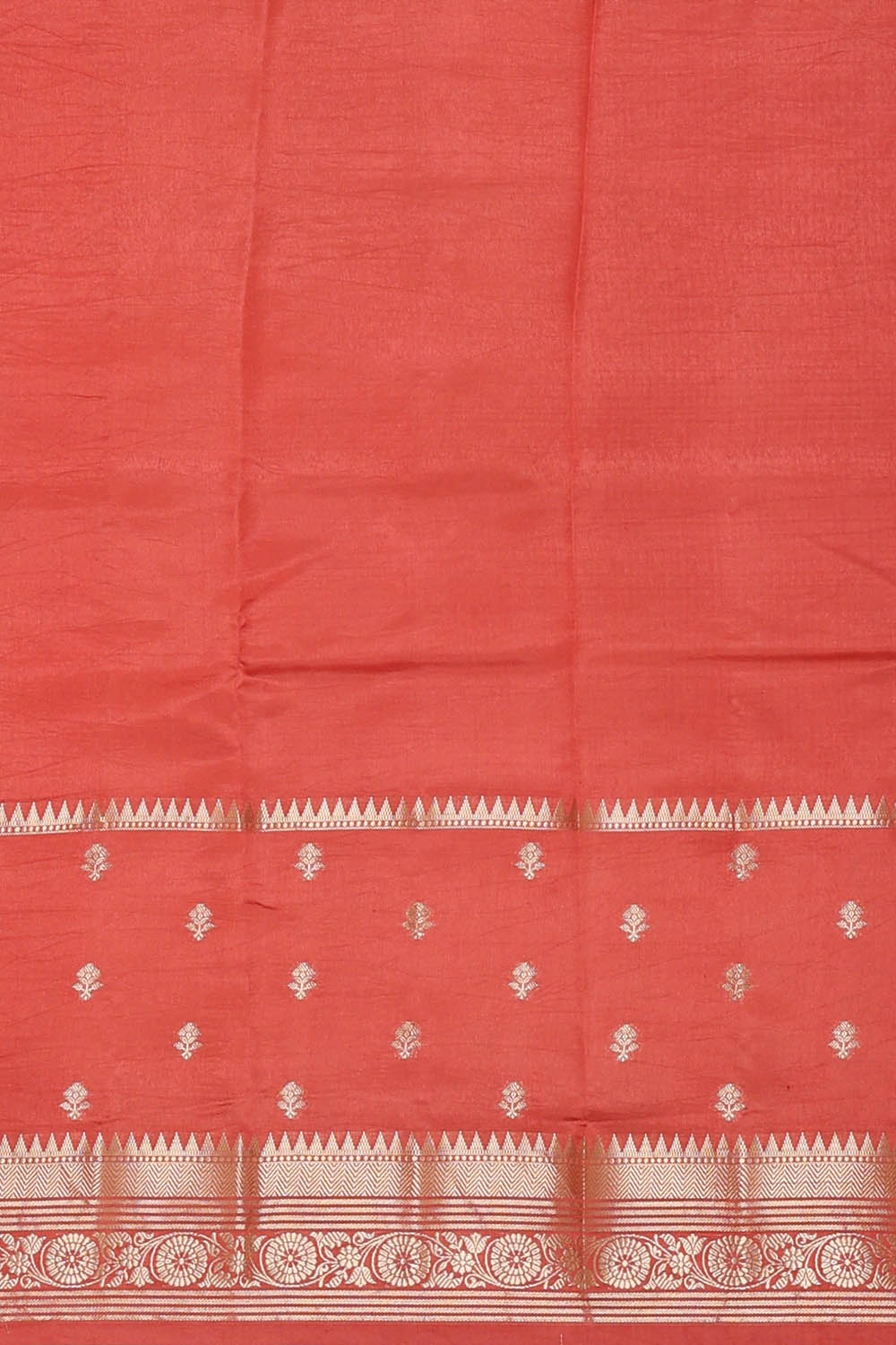 Image of Maroon Banarasi Chiniya Silk Saree
