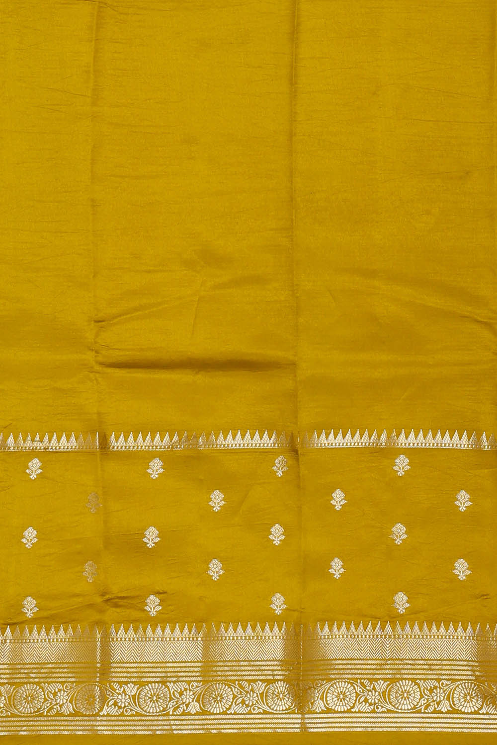 Image of Blue Banarasi Chiniya Silk Saree