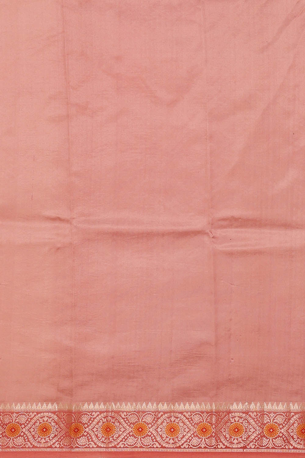Image of Pink Banarasi Chiniya Silk Saree