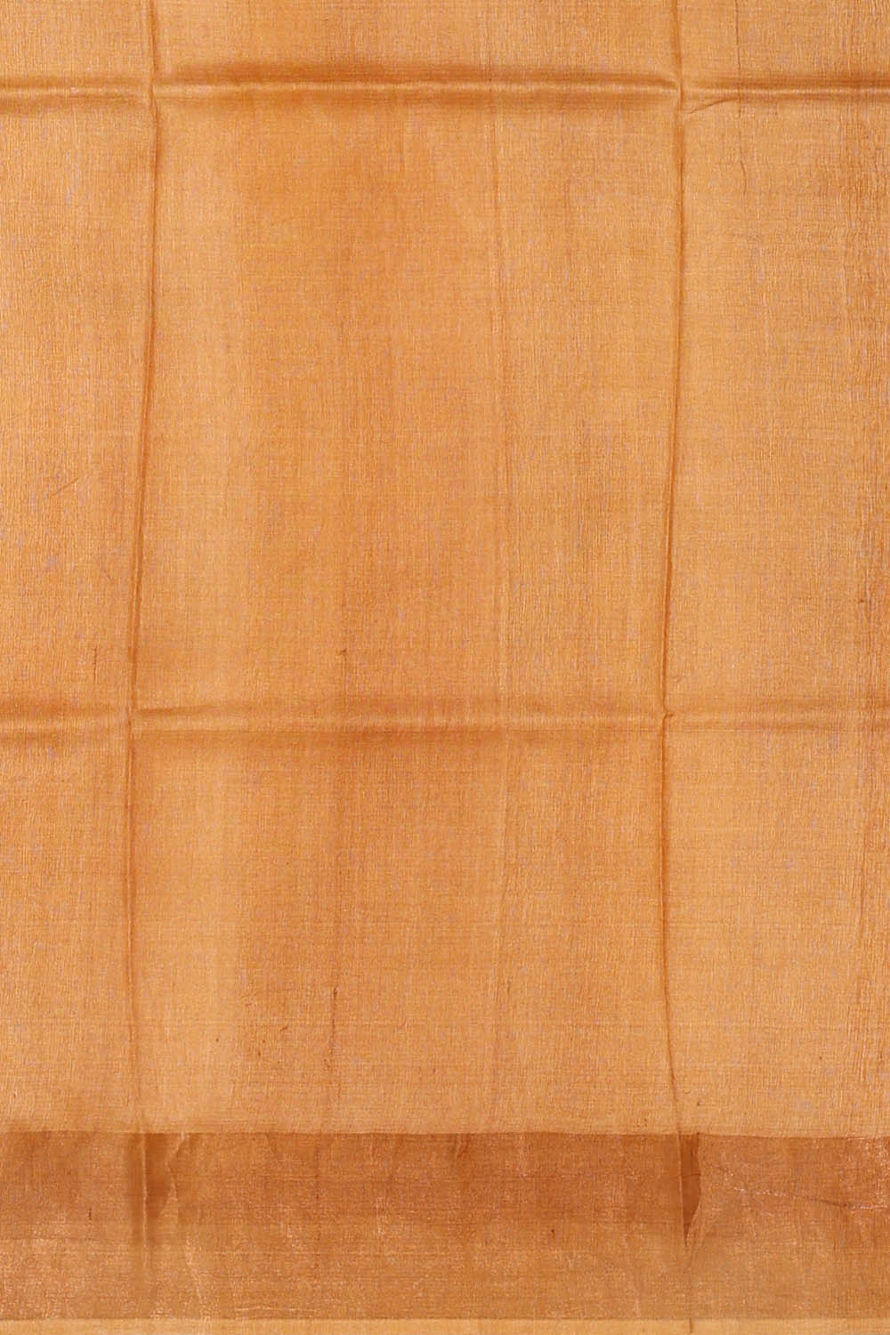 Image of Peach Desi Tussar Silk Saree