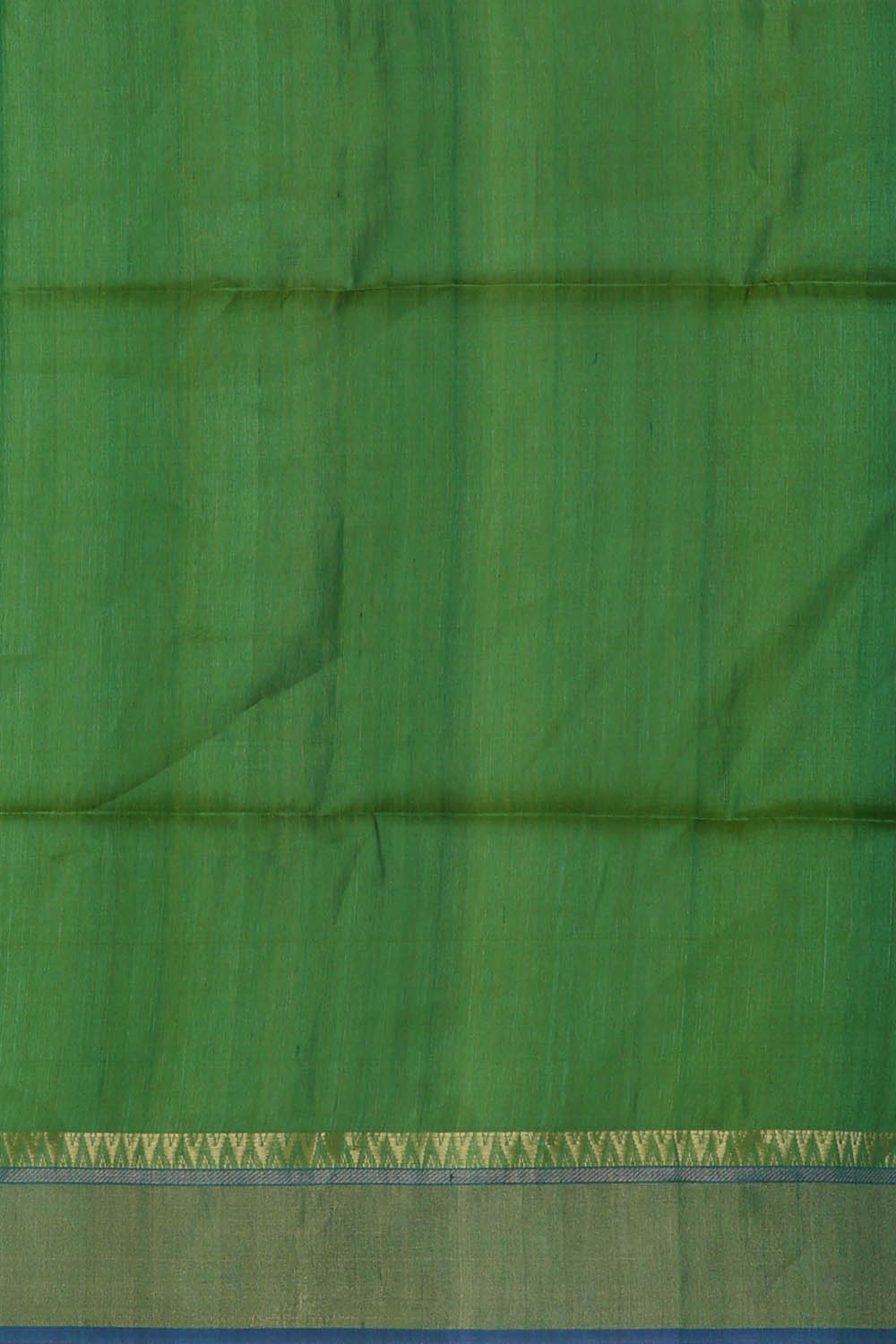 Image of Orange Tussar Silk Saree