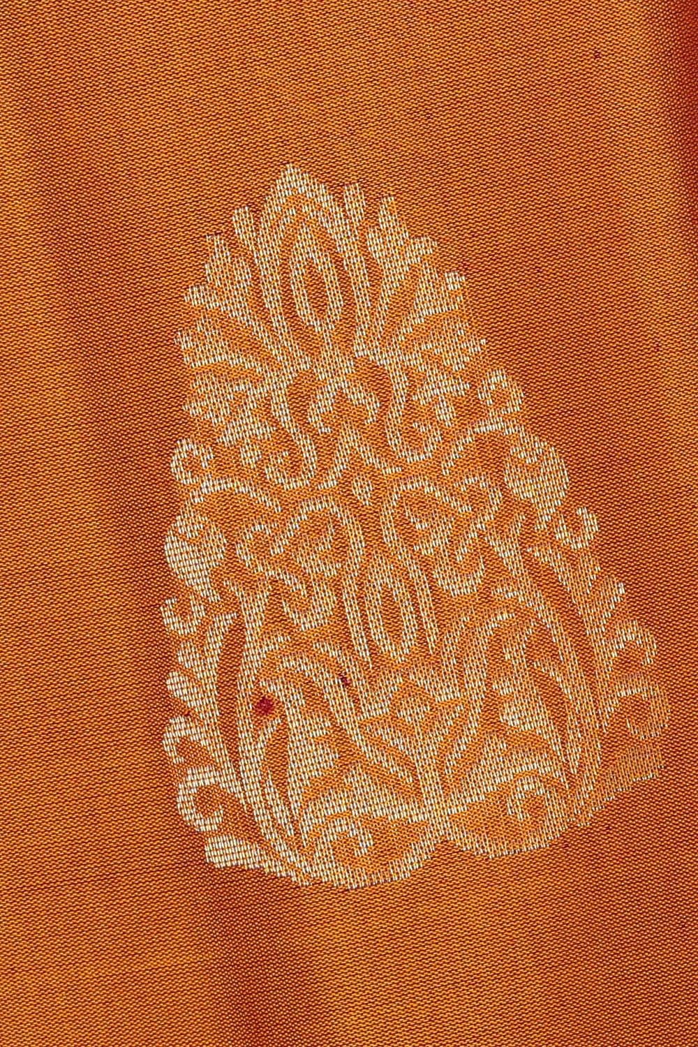 Image of Mustard South Silk Saree