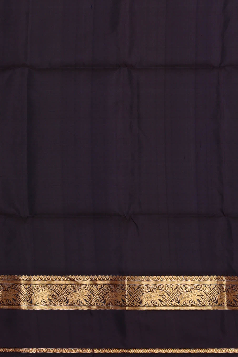 Image of Teal-Blue South Silk Saree