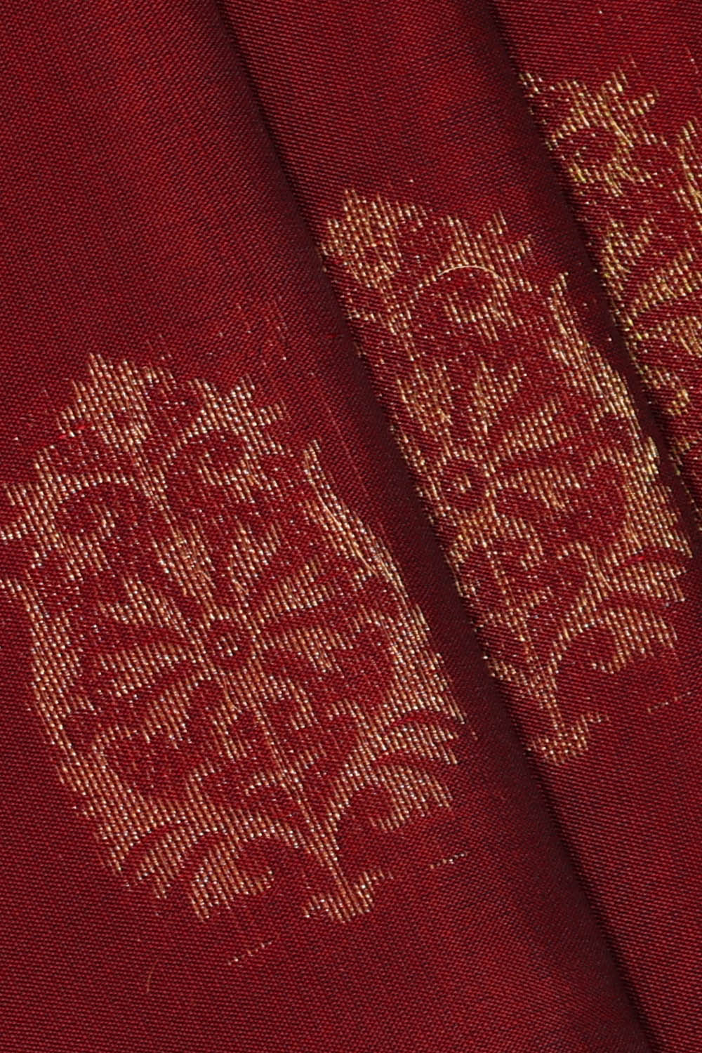 Image of Maroon South Silk Saree