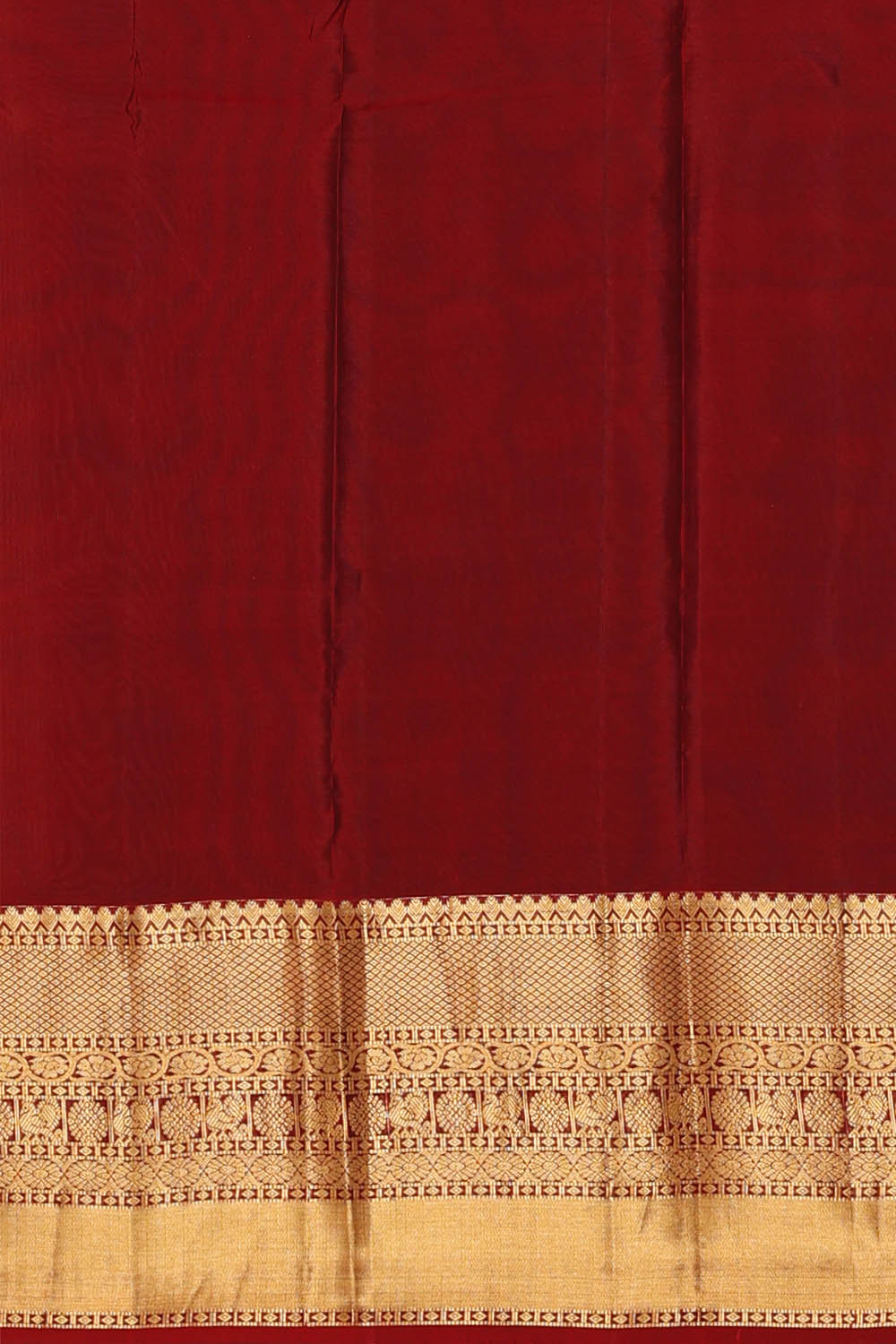 Image of Brown South Silk Saree