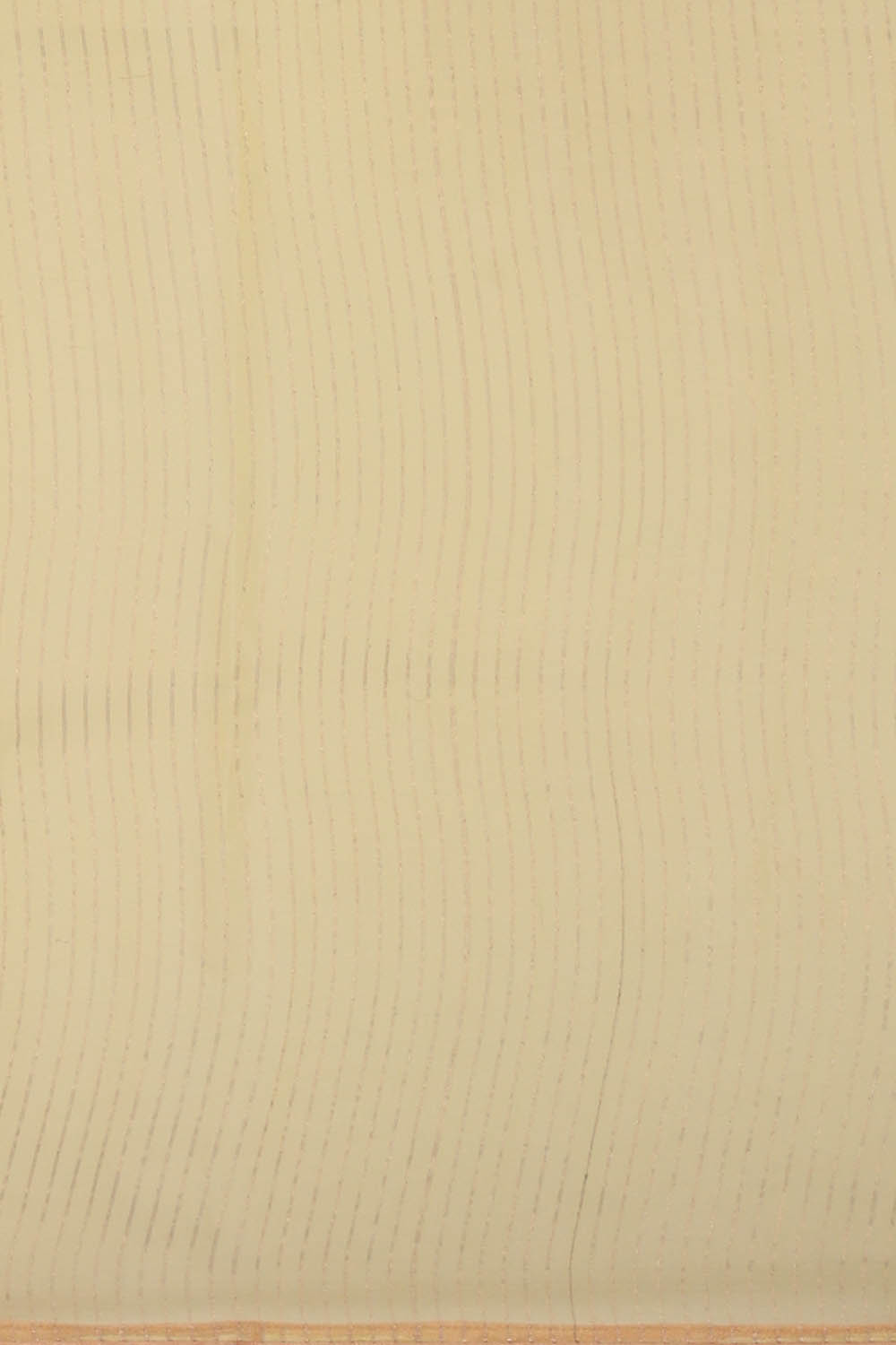 Image of Pale-Yellow Tussar Silk Embroidery Saree