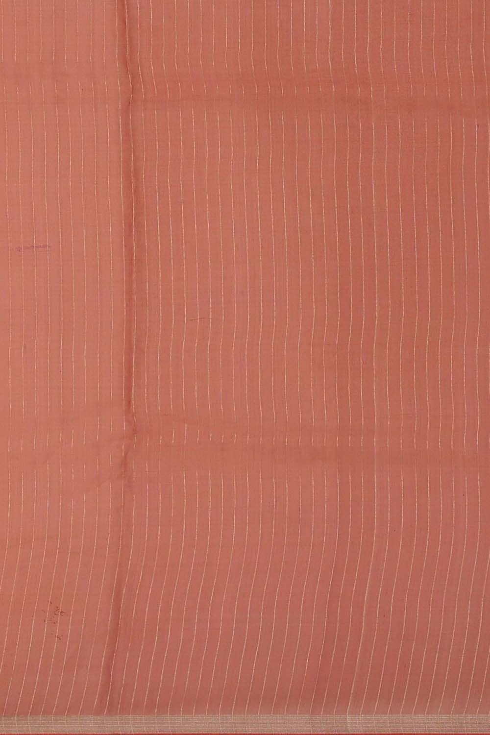 Image of Red Tussar Silk Embroidery Saree
