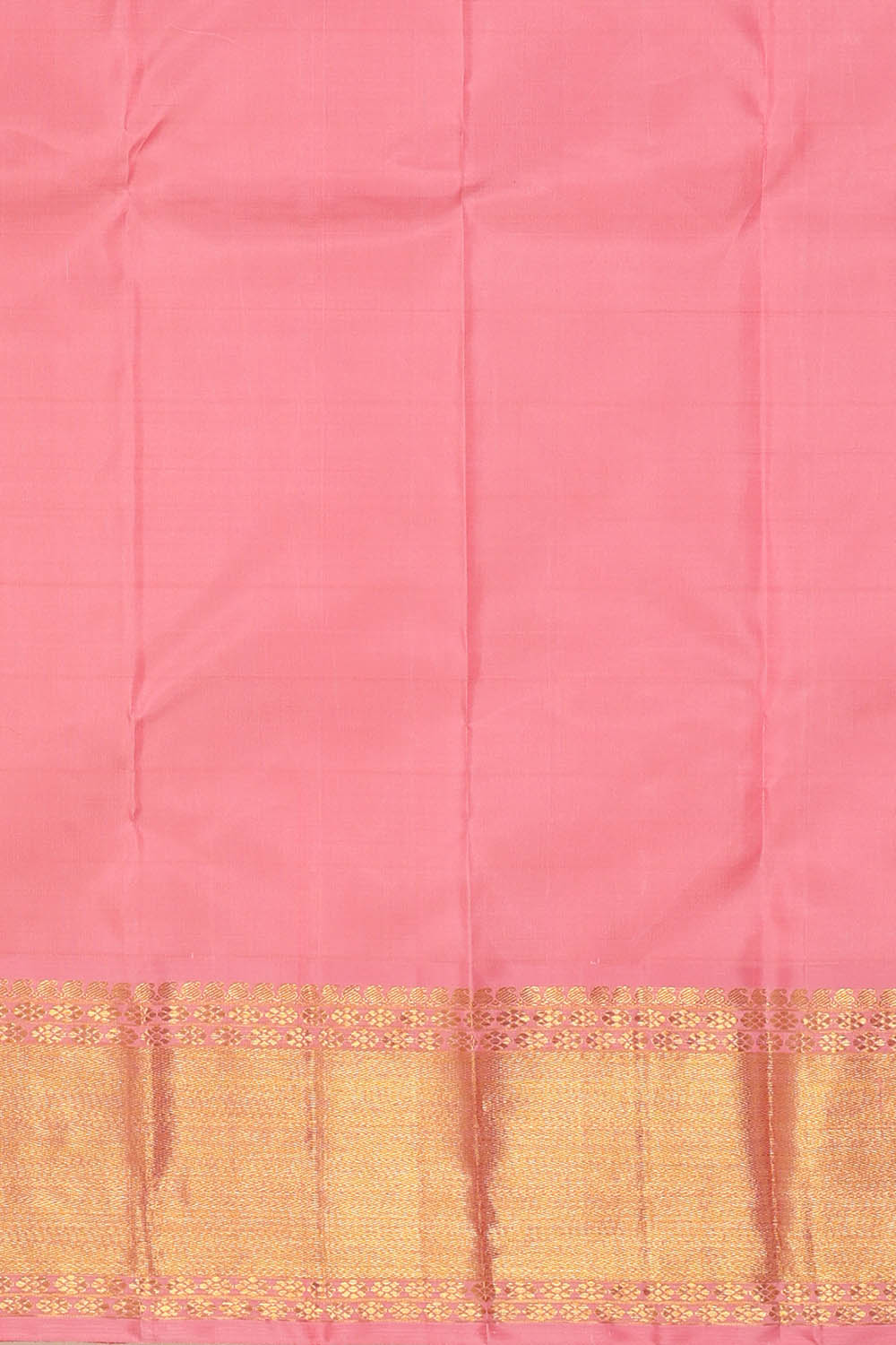Image of Pink Kanchipattu Kattam Saree