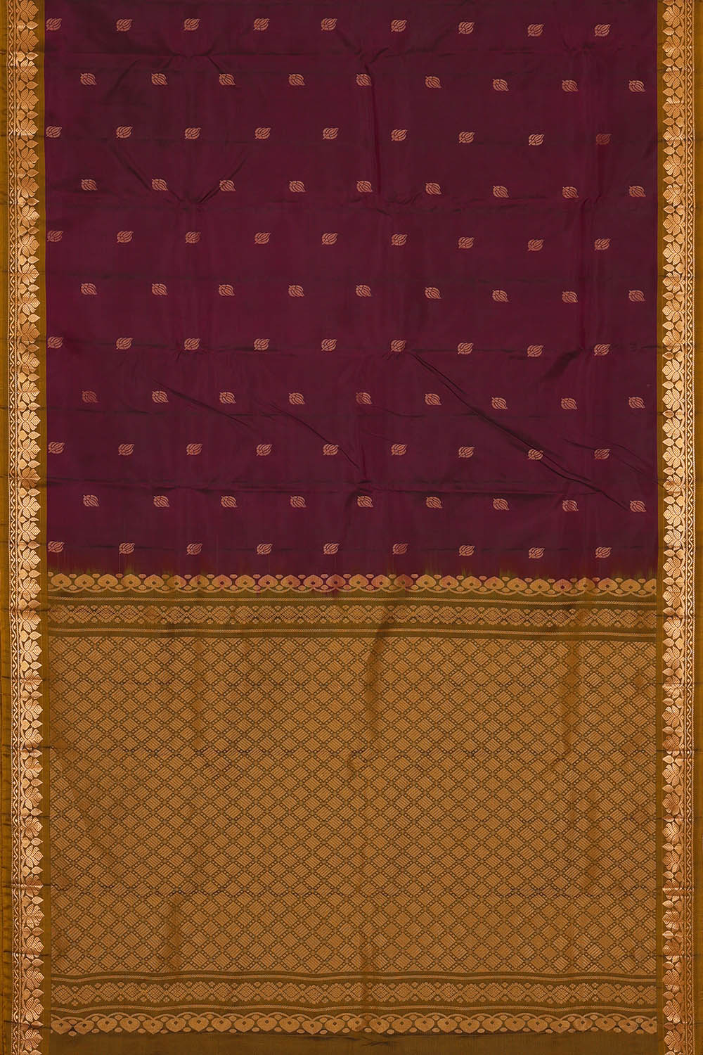 Image of Purple South Silk Saree