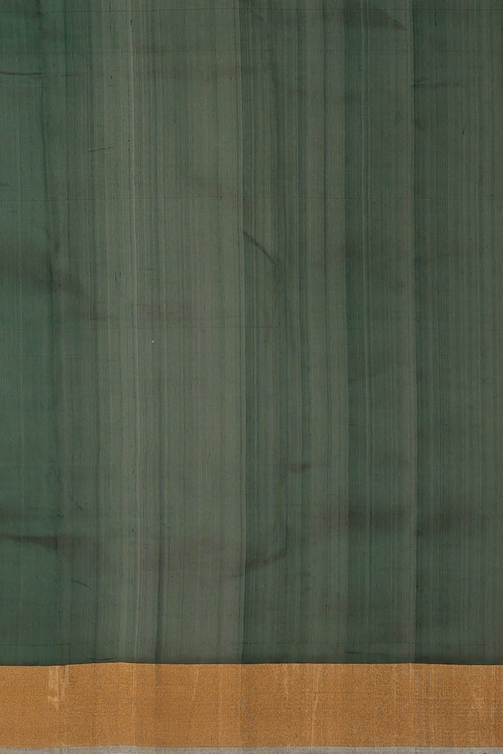 Image of Bottle-Green Chanderi Silk Saree