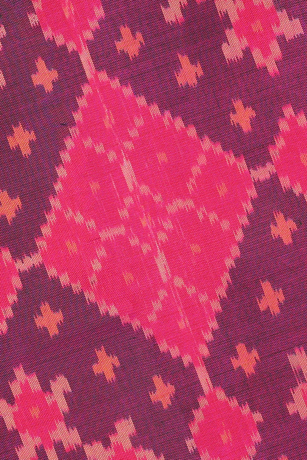 Image of Purple Rajkot Silk Saree