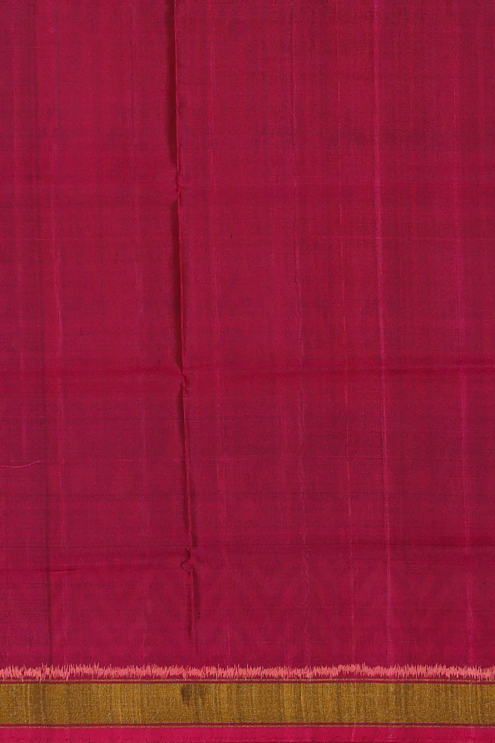 Image of Saffron Orange Rajkot Silk Saree