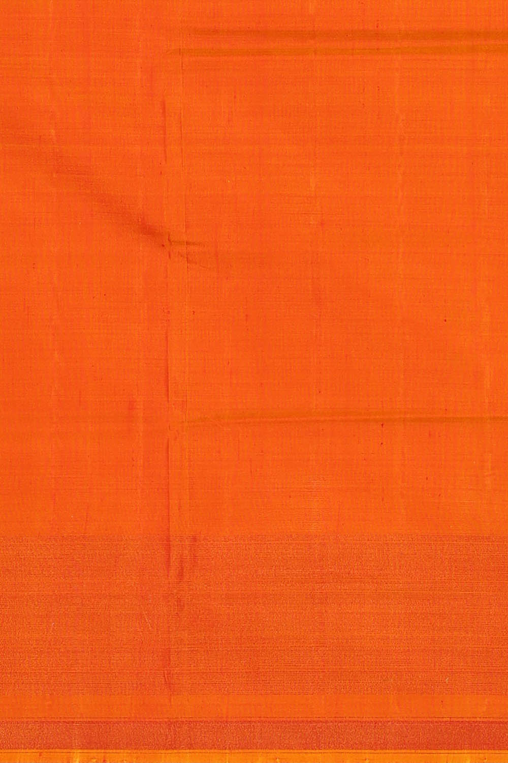 Image of Orange Rajkot Silk Saree