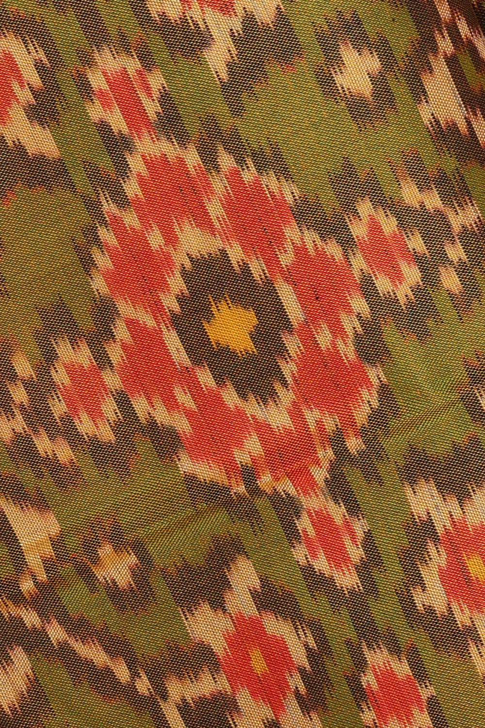 Image of Green Rajkot Patola Silk Saree