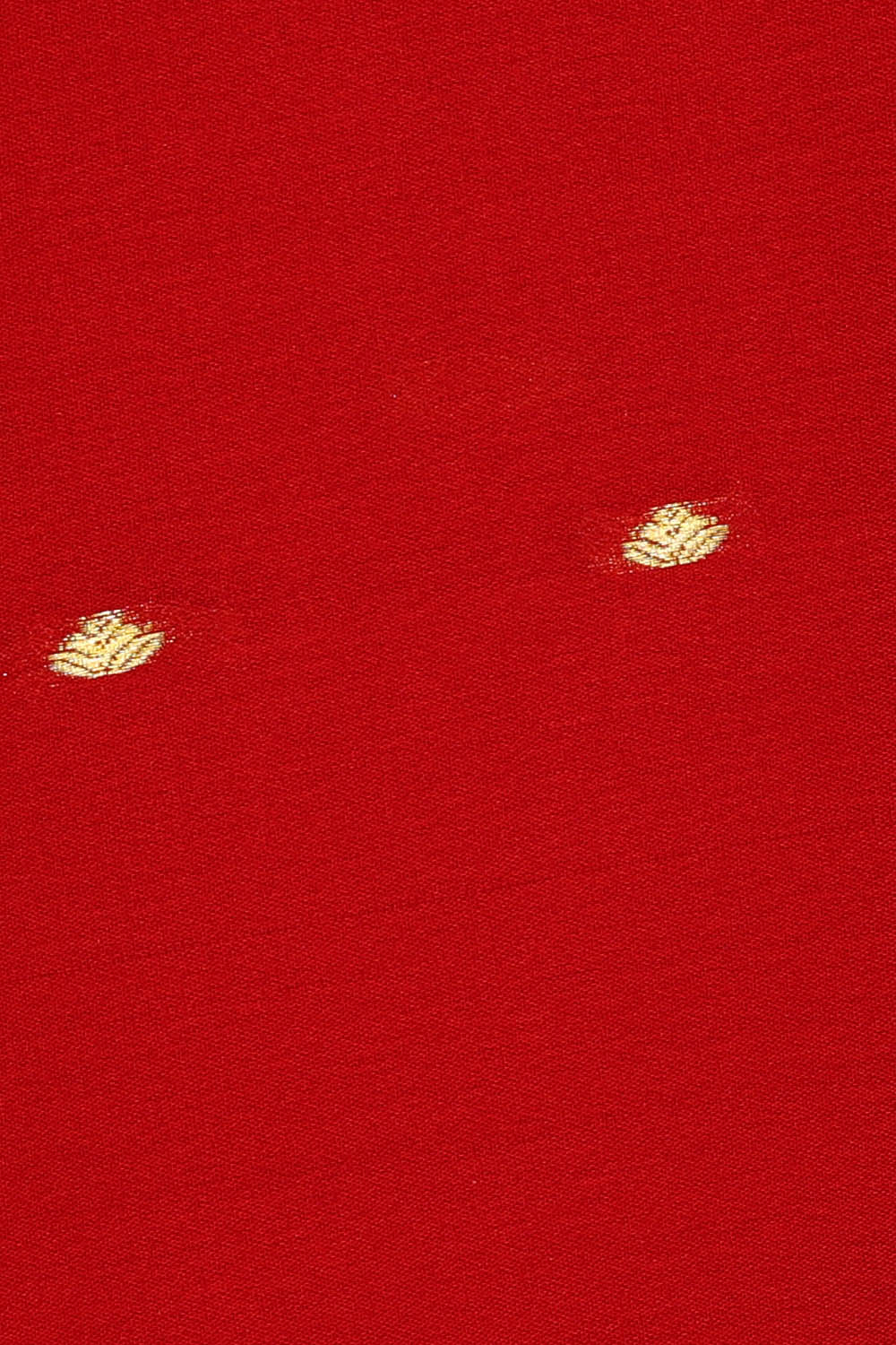 Image of Red Crepe Silk Saree