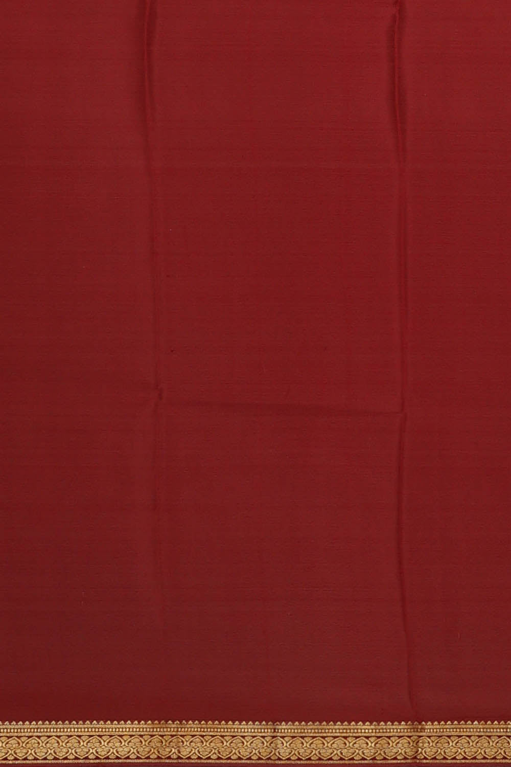 Image of Off-white Crepe Silk Saree