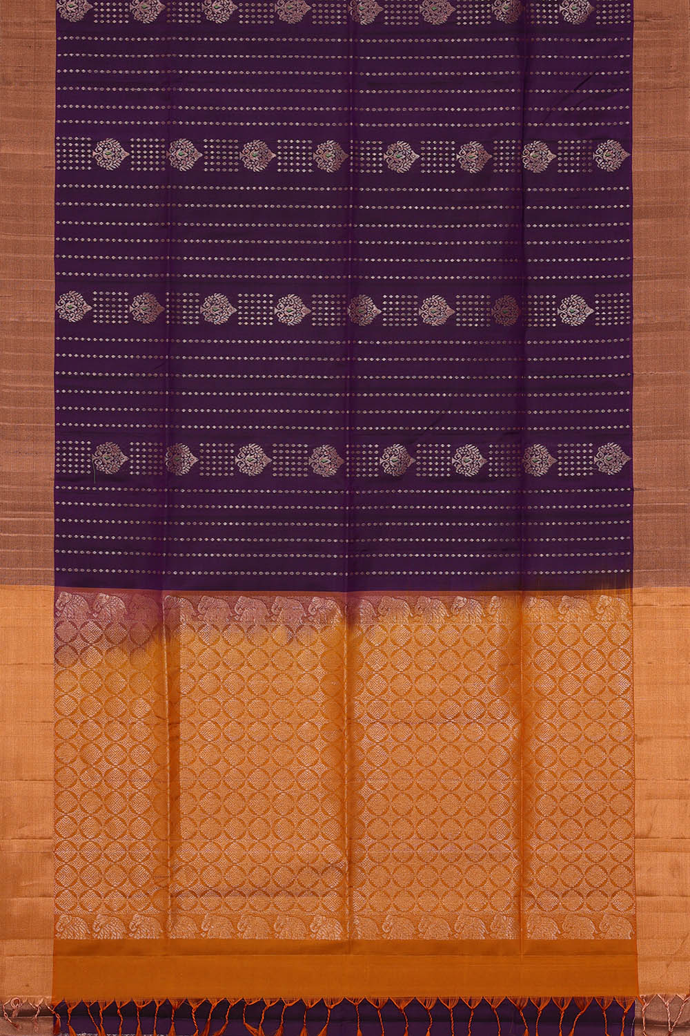 Image of Violet South Silk Saree