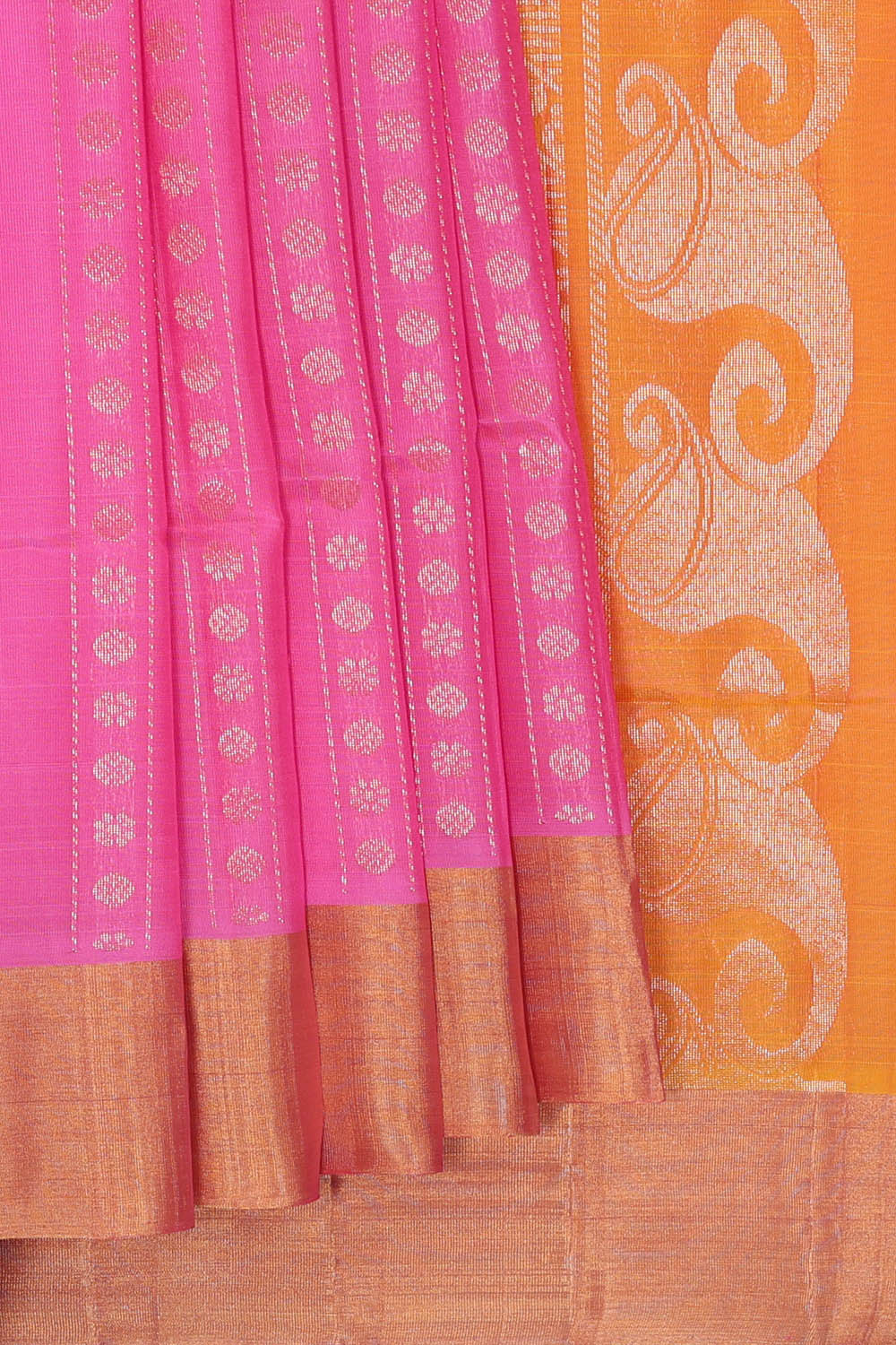 Image of Pink South Silk Saree