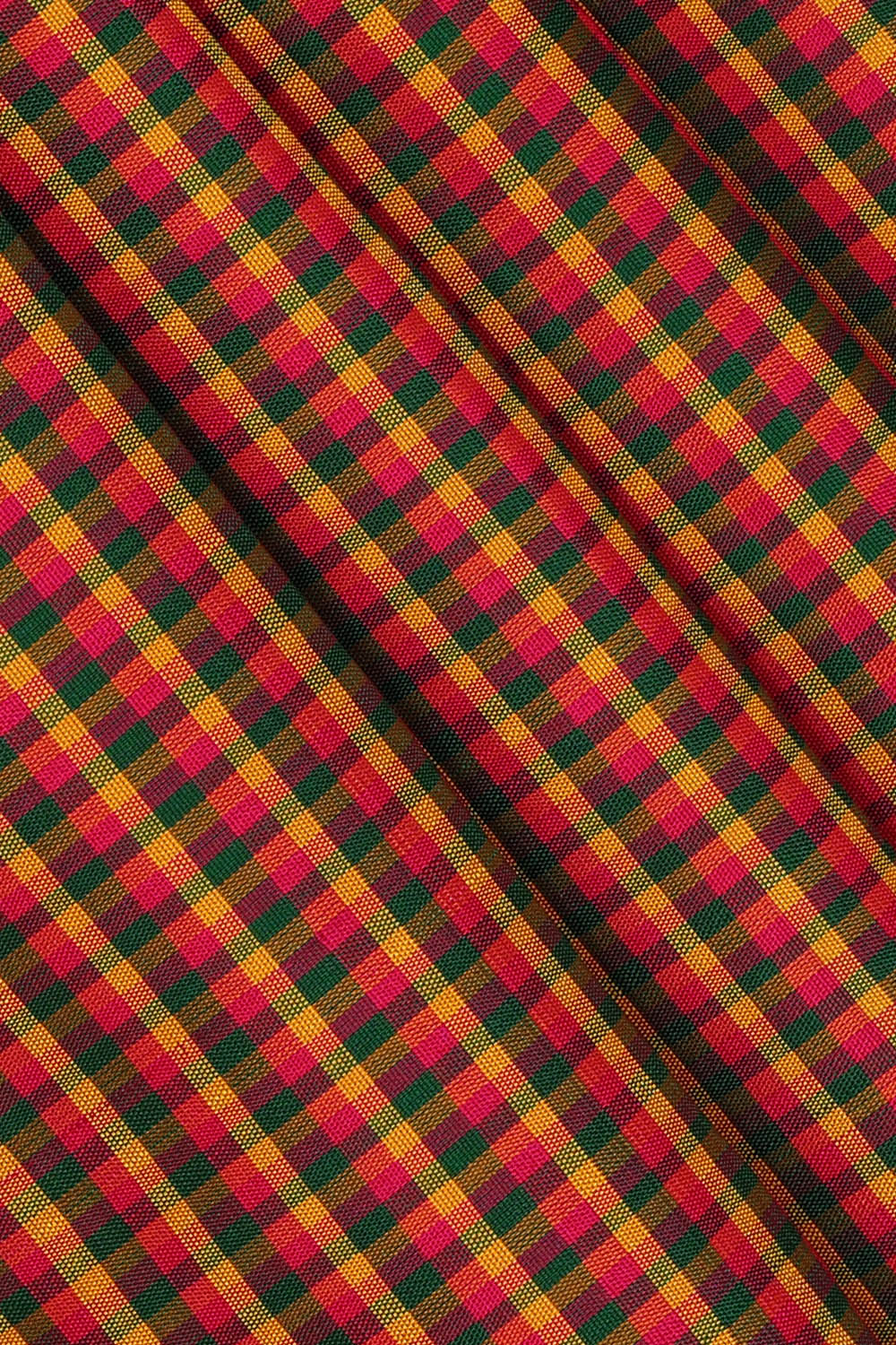 Image of Multi-Coloured Arani Silk Saree