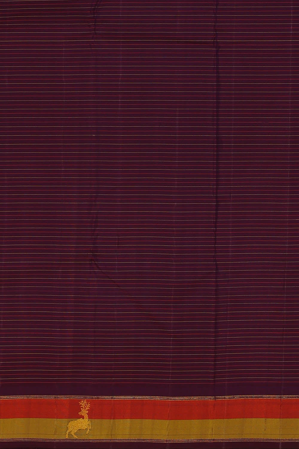Image of Violet Arani Silk Saree
