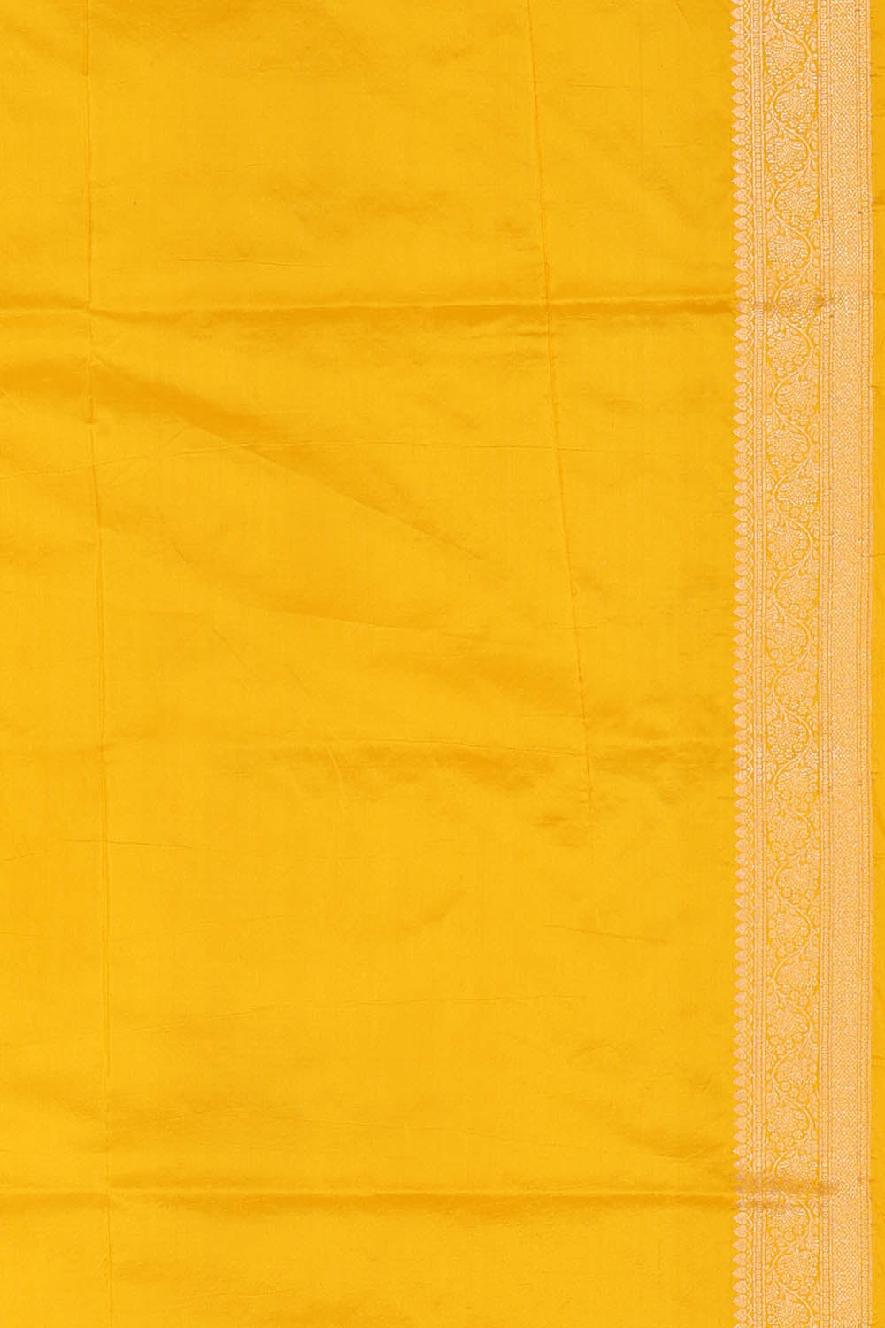 Image of Onion-Pink Banarasi Silk Saree