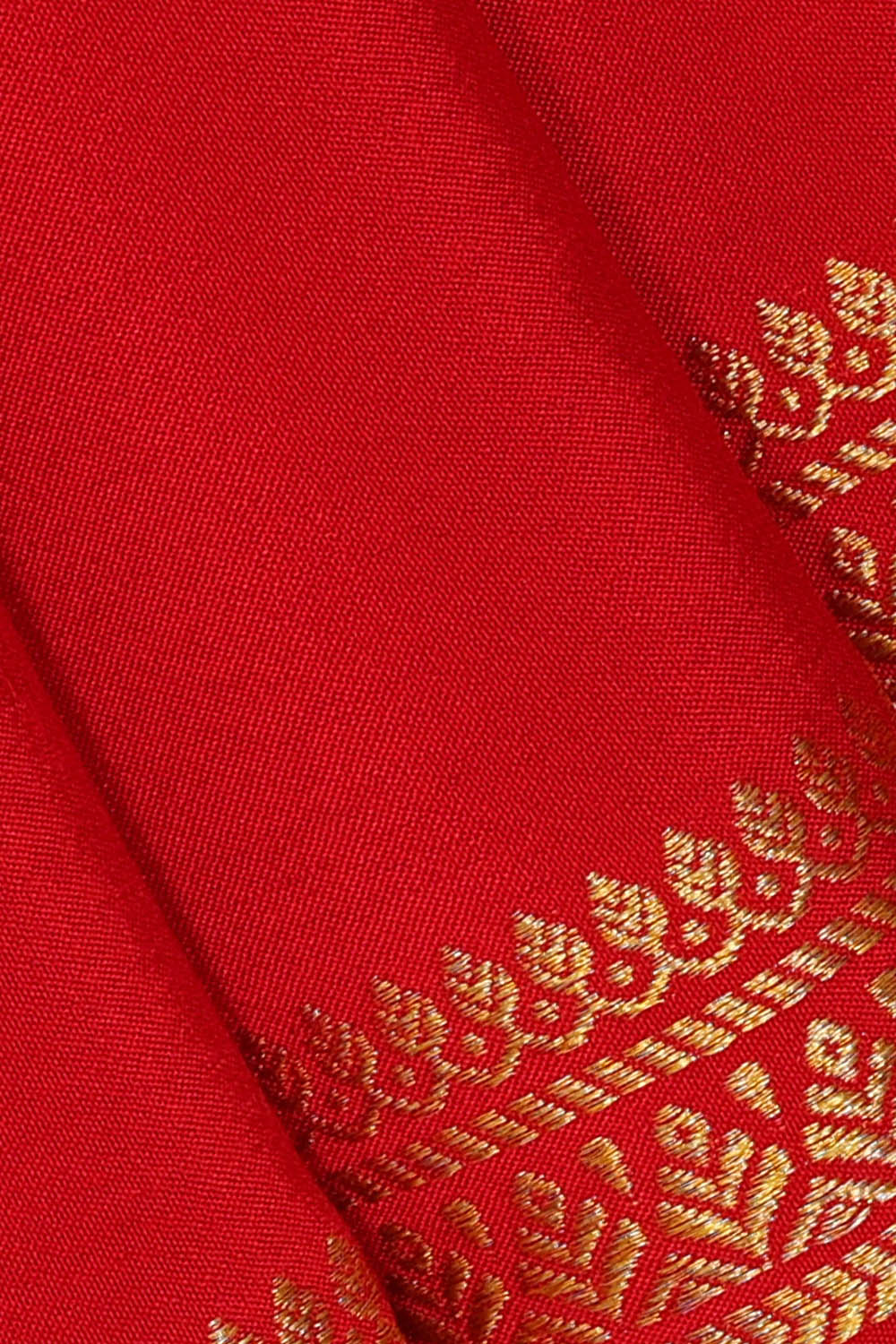 Image of Red South Silk Saree