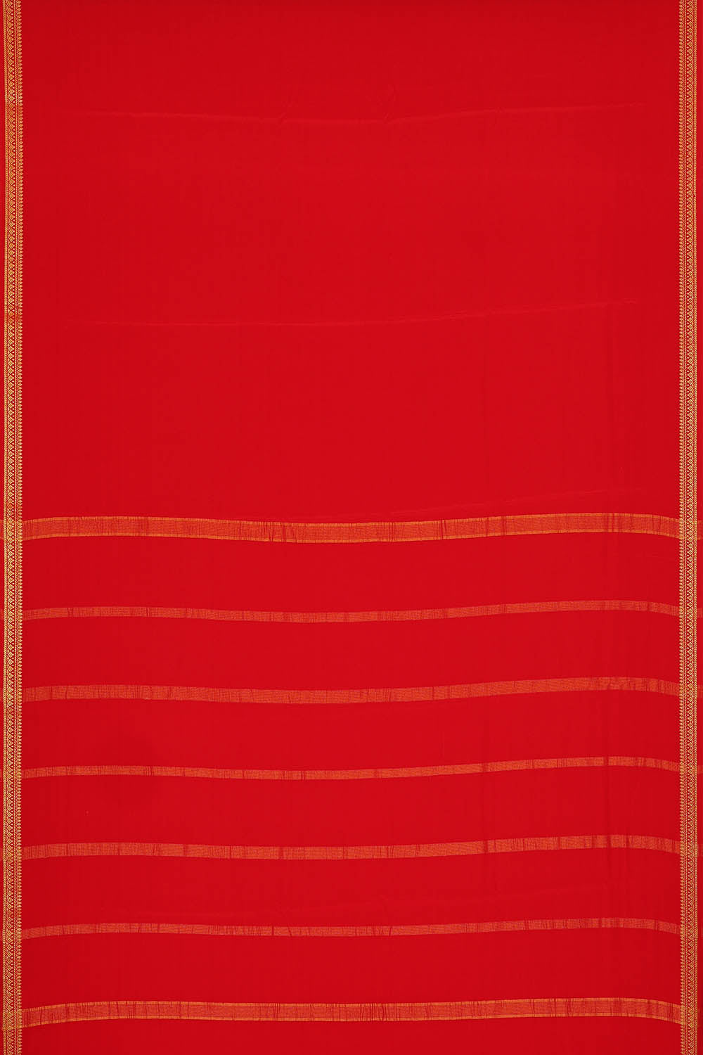 Image of Red South Silk Saree