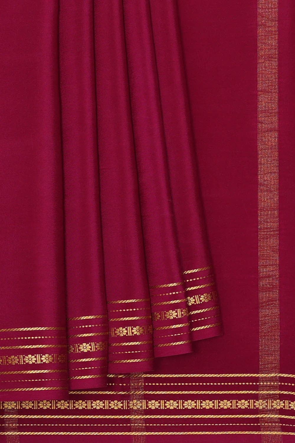 Image of Violet South Silk Saree