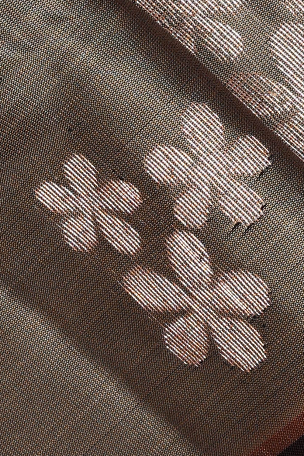 Image of Grey South Silk Saree