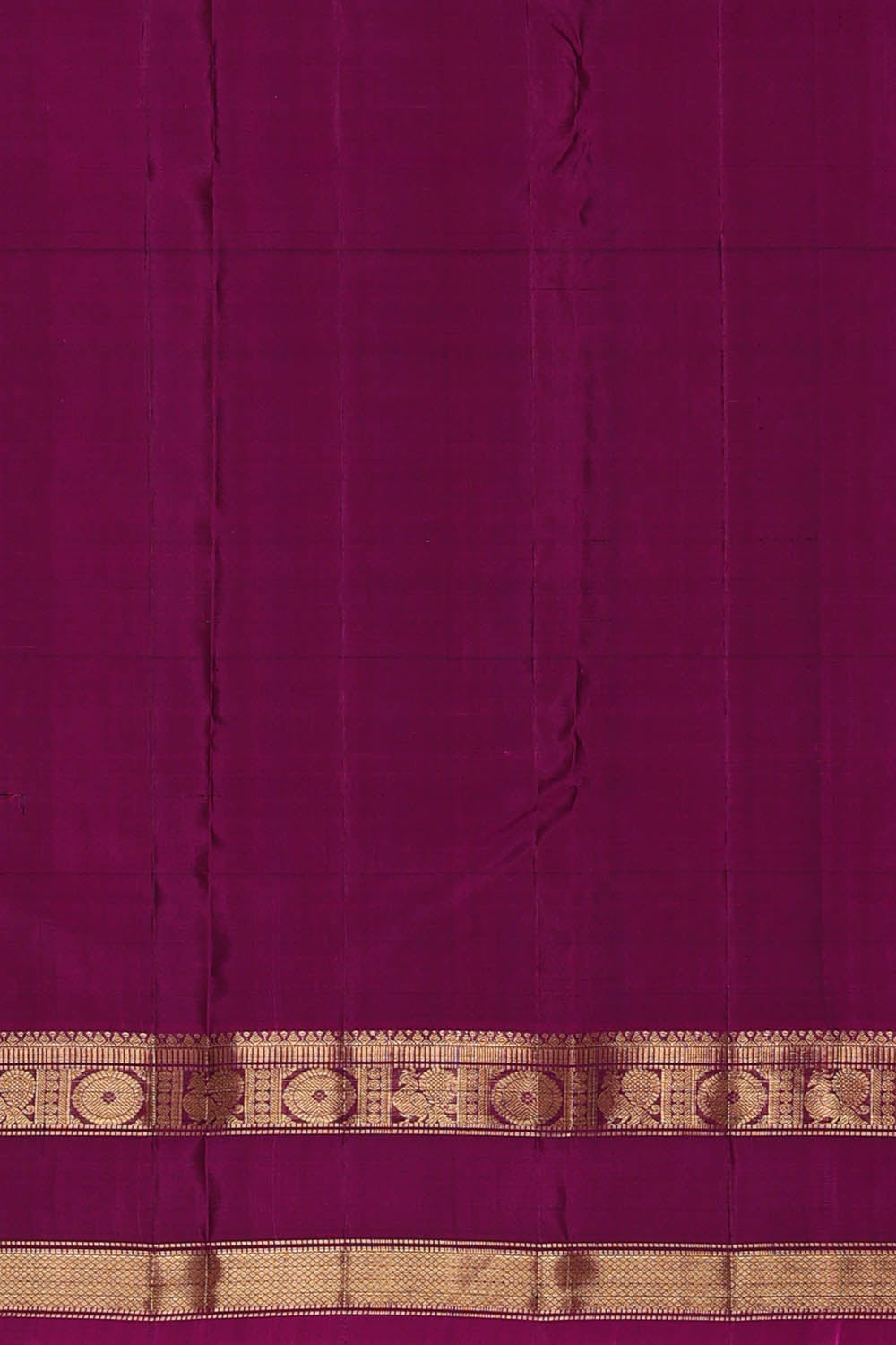 Image of Teal-Green Kattam South Silk Saree