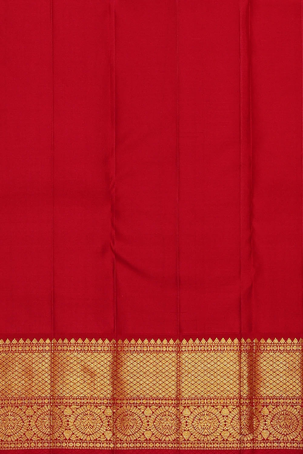 Image of Kanchipattu Cream Brocade Saree