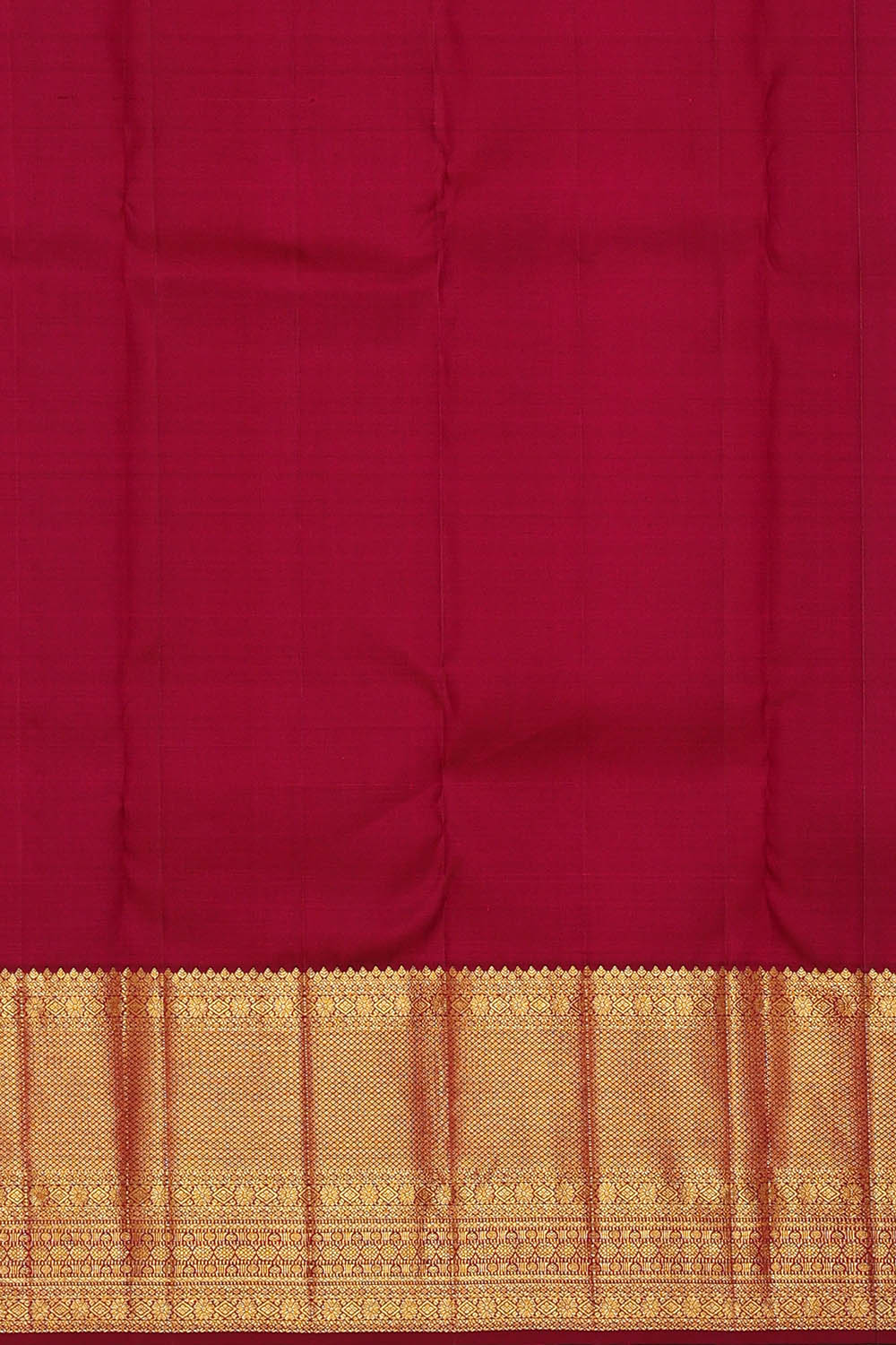 Image of Sea-Blue South Silk Brocade Saree