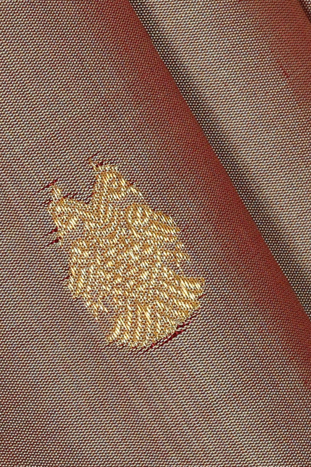 Image of Onion-Pink Kanchipattu Saree