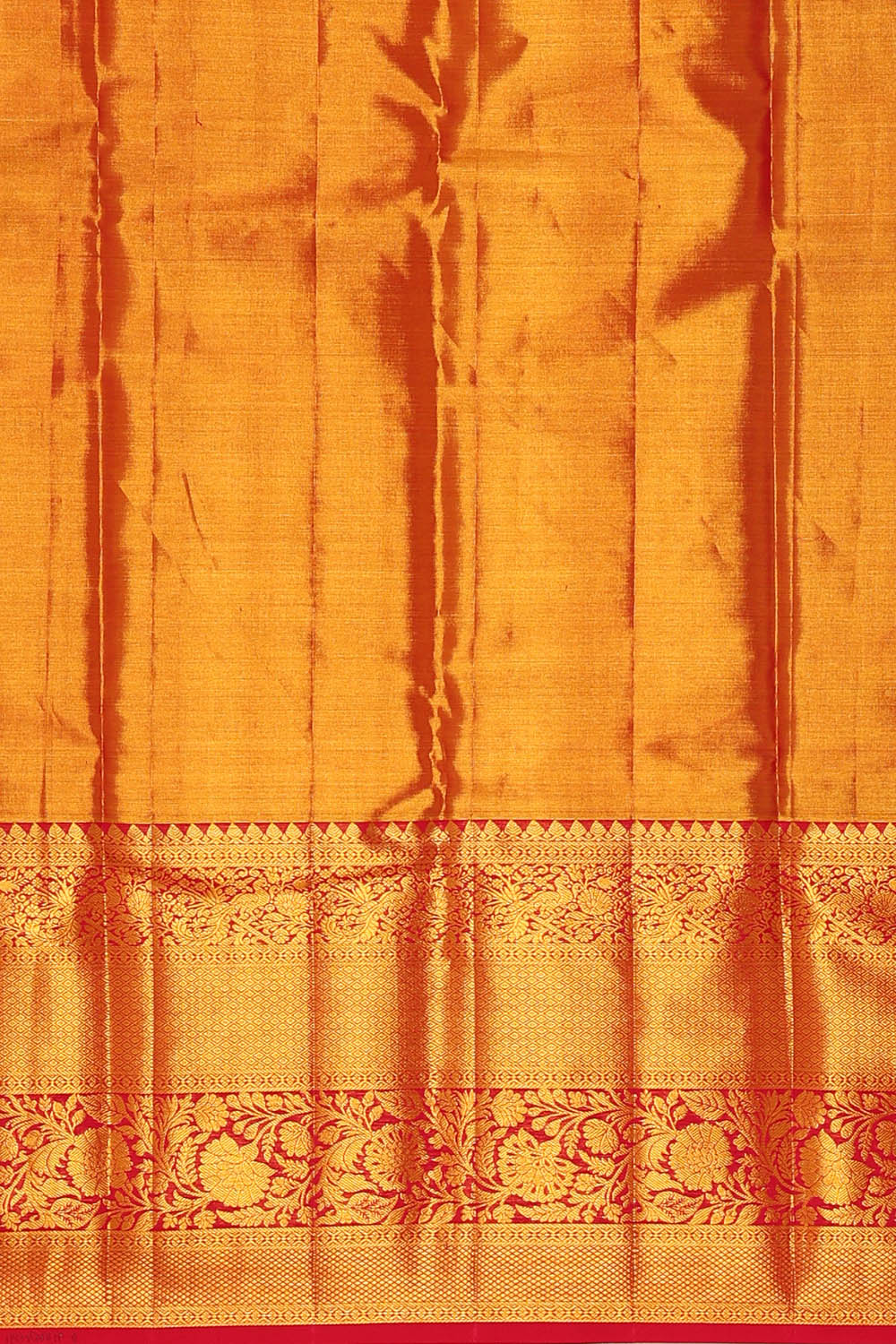 Image of Green Kanchipattu Tissue Brocade Saree
